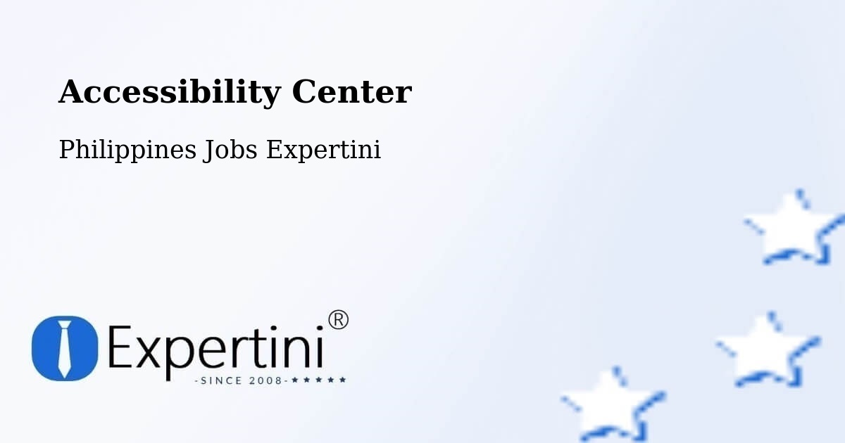 Accessibility Statement – Laoag - Philippines Jobs Expertini