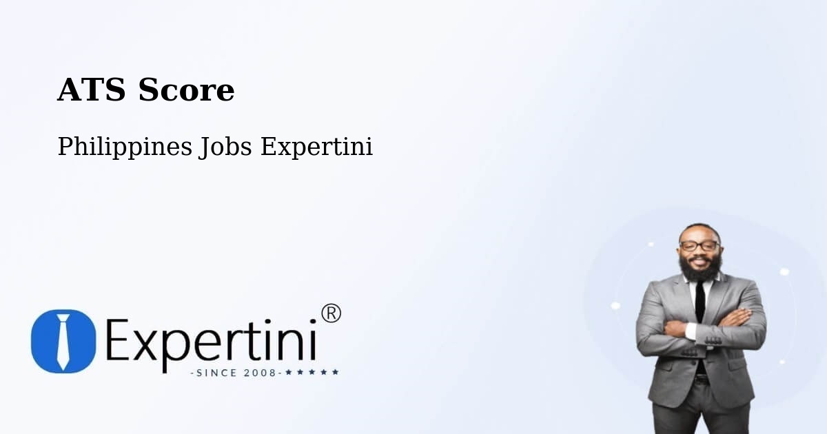 Resume ATS Score & Job Description Match Tool – Laoag - Philippines Jobs Expertini