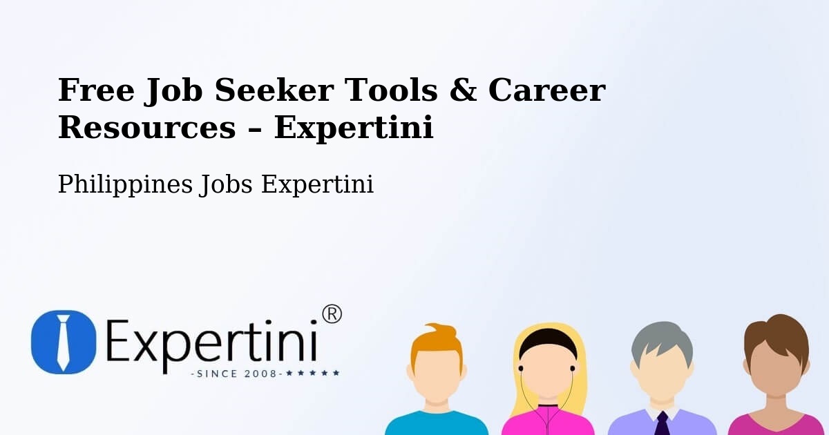 Free Job Seeker Tools & Career Resources – Laoag - Laoag, Philippines Jobs Expertini